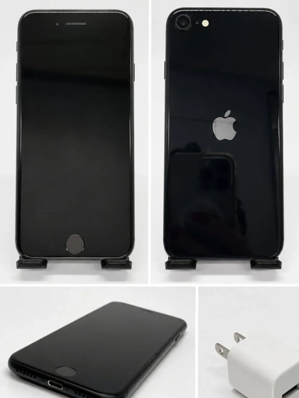 Apple iPhone SE 3rd Gen 128GB Black LCD Issue Battery Health 78% Inventory #12P